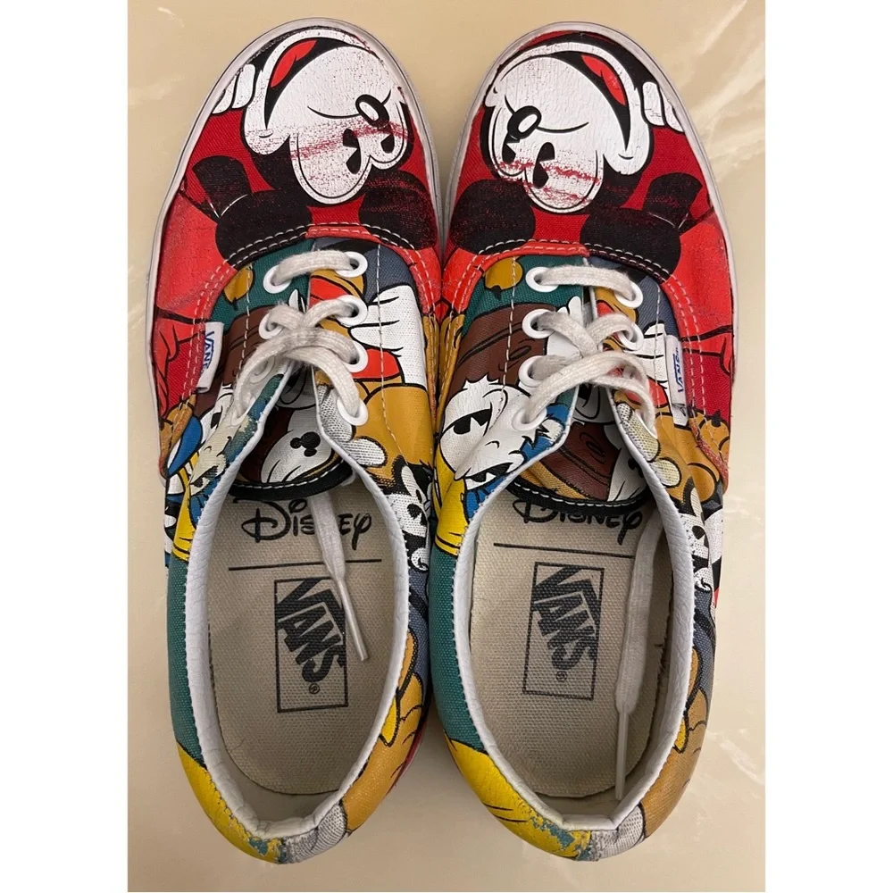 Vans “Young At Heart”Disney Collection Sneakers Womens 7 - Picture 2 of 7